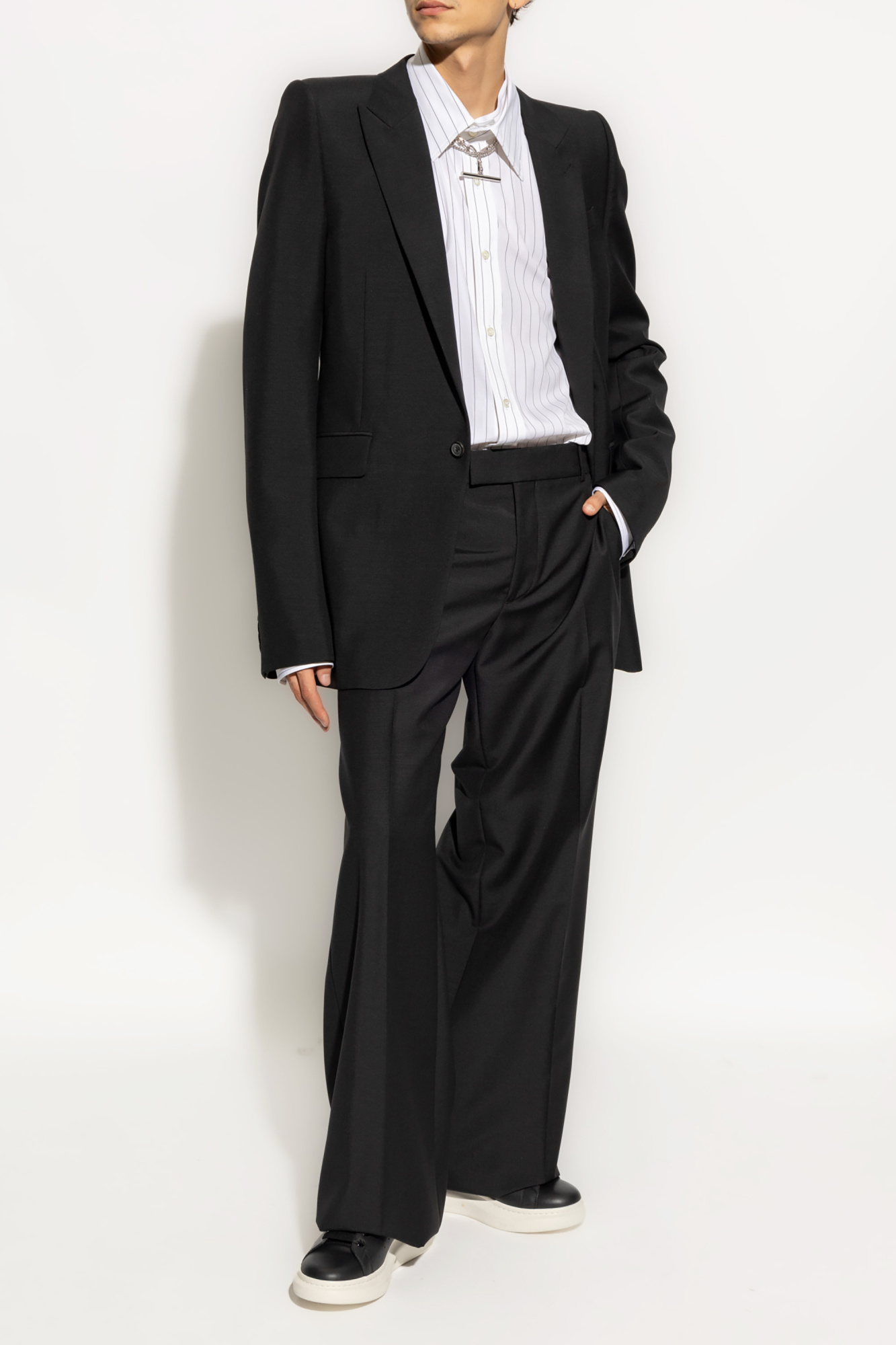 ALEXANDER McQUEEN ブラックスラックス 38 Black Alexander McQueen Sneakers – Shop Now at ICETIME LUXE